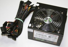 **OFERTA !!**SURSA REAL POWER 500W, 20+4MB, 4+4CPU, 4xSATA, 4xMOLEX, 6+2 PCI-ex.video),PFC ACTIV, VENT.120MM, CERTIFICATA 80+...PROBA !!...GARANTIE !! foto