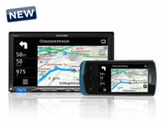 DVD Player 2 DIN display 7 cu Touchscreen WVGA, - Alpine ICS-X8&amp;quot; foto