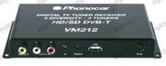 Digital TV tuner Diversity, DVB-T, 4 antene, Phonocar VM212 - 300078 foto