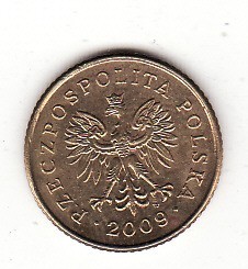 Polonia1 grosz 2009 foto
