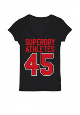 Top/ Tricou Superdry, marime S, bumbac, original 100%, nou cu etichete foto