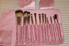 Noul set de 12 pensule Fraulein, trusa make up CADOU borseta foto