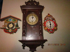 Ceasuri pendul vechi miniaturale ,germane foto