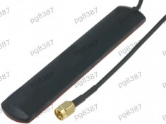 Antena GSM, UMTS de interior, fixare pe geam, conector SMA-A - 001163 foto