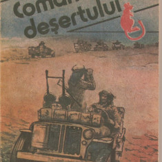 (C4382) COMANDOURILE DESERTULUI DE JEAN BOURDIER, EDITURA MILITARA, 1991, TRADUCERE DE STELIAN TURLEA