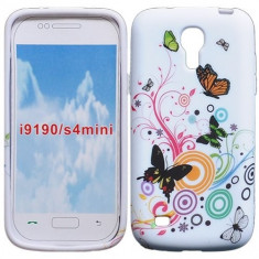 Husa silicon samsung galaxy s4 mini i9190 + folie protectie ecran + expediere gratuita foto