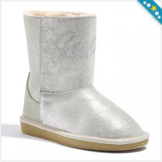 100% AUTENTIC - Cizme GUESS - Cizme cu Blana GUESS stil UGG Hanover - Cizme Dama, Femei - Cizme Originale GUESS foto