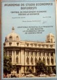 ADAPTAREA POTENTIALULUI PRODUCTIV AL UNEI INDUSTRII LA CEREREA PIETEI, Alta editura
