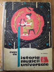 GH. MERISESCU - CURS DE ISTORIA MUZICII UNIVERSALE (EDP, 1964) foto