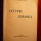 Al.Popescu-Telega - Lecturi Romanice -Prima Ed. 1939