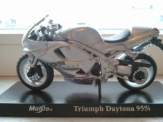 Macheta moto motor motocicleta colectie scara 1/18 Maisto DAYTONA 955i (si prin posta romana) foto