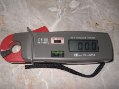 TESTER CURENT/LUTRON DL-6054/ACA LEAKAGE TESTER/MASOARA SCURGERILE DE CURENT/ foto