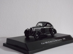 Macheta de epoca Fiat 508 CS Balilla Berlinetta, Neagra - An- 1935 foto