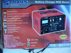 redresor auto 20A / 12-24V / 420-840W Straus Austria foto