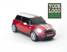 Mouse personalizat masina Mini Cooper S Chili Red - usb foto