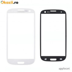 Geam Sticla Samsung Galaxy S3 i9300 White Original foto