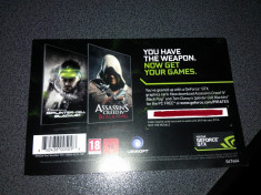 Jocuri PC Assassin&amp;#039;s Creed: Black Flag si Splinter Cell: BlackList Digital foto