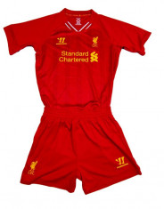 Echipament copii LIverpool 3-9 ani ( model 2013-2014) foto