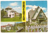 Carte postala(ilustrata)-BREAZA-colaj, Circulata, Printata