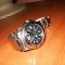Stainless steel back water resistant swiss made.