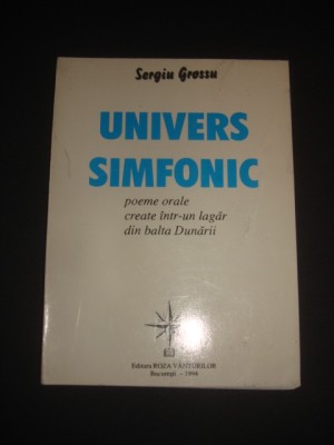 SERGIU GROSSU - UNIVERS SIMFONIC {1994} foto