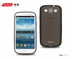 Husa TPU 2 in 1 + Folie Protectie Samsung Galaxy S3 i9300 by Yoobao Originala Black foto