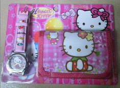 SET CEAS+PORTMONEU HELLO KITTY foto