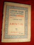 C.Dobrogeanu-Gherea - Amintiri din trecutul departat -ed. 1916, Alta editura