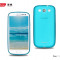 Husa TPU 2 in 1 + Folie Protectie Samsung Galaxy S3 i9300 by Yoobao Originala Blue