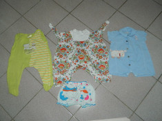 Set hainute pentru bebelusi, marimea 62-68 cm, pentru 0-6 luni foto