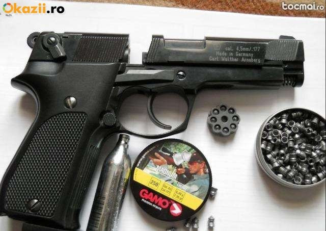 alignment Concealment straw Pistol cu aer comprimat Walther CP88 | arhiva Okazii.ro