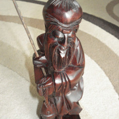 "PESCAR JAPONEZ" - lemn sculptat
