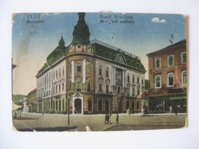 C.P. CLUJ HOTEL NEW-IORK DIN 1927 foto