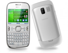 vand nokia asha 302 white !! ACCEPT SCHIMBURI !! OKAZIE foto