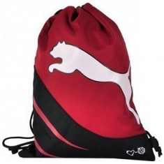 Sac de umar (Rapid Bucuresti) - PUMA Powercat 5.10 Gym Sac Burgundy - 30 lei foto