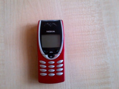 Nokia 8210 red folosit stare buna ,incarcator original functional orice retea!RARITATE.!PRET:250ron foto