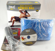 Everlast - minge pt fitness si aerobic - 75 cm - cu pompa si DVD cu exercitii - foto