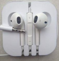 Casti EarPods iPhone 4S , 5 , 5S , 5C , , EarPods , NOI foto
