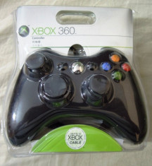 Controller wired(cu fir), XBOX360, negru, nou, 89.99 lei(gamestore)! foto