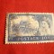 Timbru 10 Shillingi 1959 albastru Anglia , stamp.