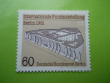 HOPCT BERLIN GERMANIA SALONUL INTERNATIONAL DE RADIO 1981 - 1 VAL MNH 393 C