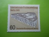 HOPCT BERLIN GERMANIA SALONUL INTERNATIONAL DE RADIO 1981 - 1 VAL MNH 393 C, Muzica, Nestampilat