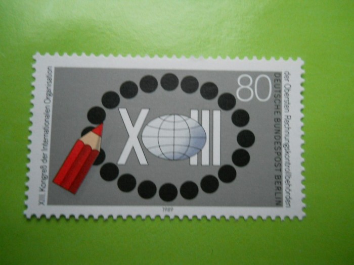 HOPCT BERLIN GERMANIA CONGRES INTERNATIONAL 1989 - 1 VAL .- MNH 393 E