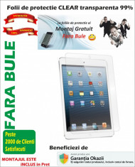 Folie de protectie iPad mini MONTAJ iNCLUS in Pret foto
