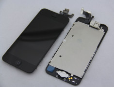 Display iphone 5 original alb/negru - montaj inclus foto