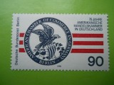 HOPCT MNH 393 F BERLIN GERMANIA 75 ANI CAMERA DE COMERT AMERICANA - 1 VAL, Nestampilat