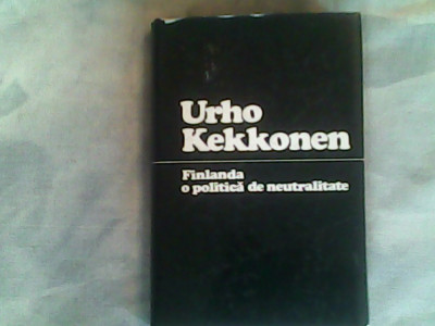 Finlanda-O politica de neutralitate-Urho Kekkonen foto