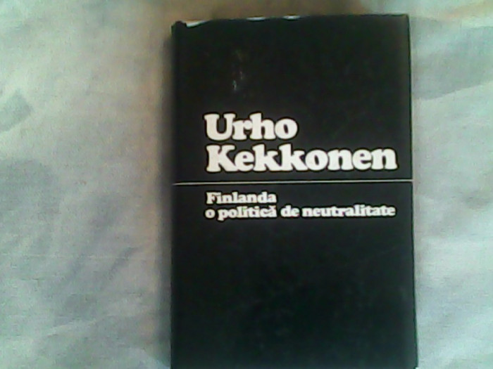 Finlanda-O politica de neutralitate-Urho Kekkonen