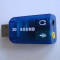 Placa de sunet pe USB 2.0, 3D Audio USB Sound Card Adapter Virtual 5.1 ch