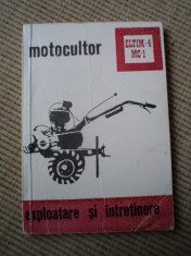 motocultor eltim 4 mc 1 exploatare intretinere electrometal timisoara IPBT 1983 foto